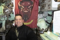 COB Chip Alger with new Bison flag