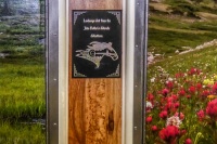 John Fielder plaque in crew's mess