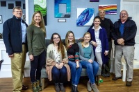 Association members with Family Readiness Group officers.