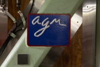 Ship's Sponsor Annie Mabus's initials
