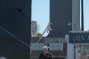Commissioning Pennant flying for the first time
